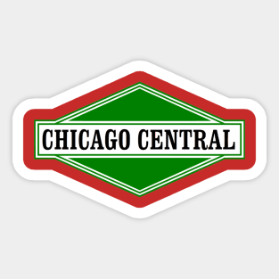 Chicago Central & Pacific Railroad Logo Sticker